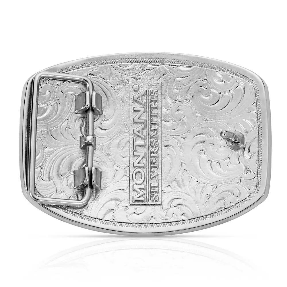 Boucle de ceinture Tri-Color Texas Longhorn