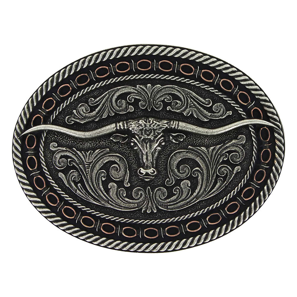 boucle de ceinture Longhorn Oval