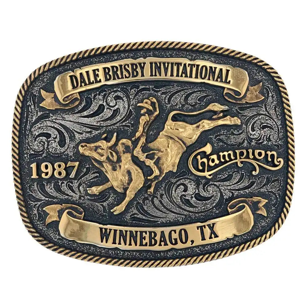 Boucle de ceinture Dale Brisby Invitational 1987 Trophy