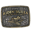 Boucle de ceinture Attitude Dale Brisby « Bulls & Fools »