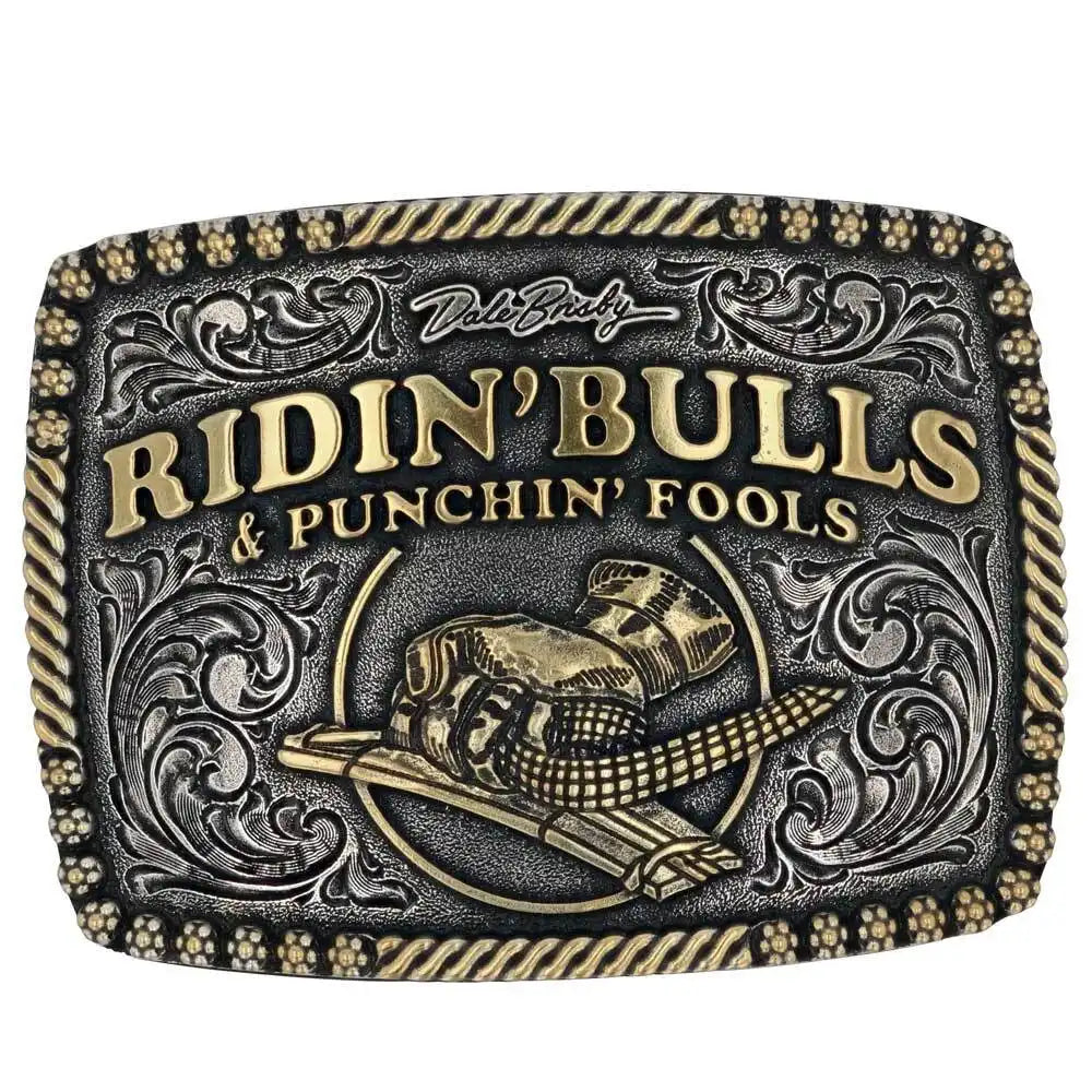 Boucle de ceinture Attitude Dale Brisby « Bulls & Fools »
