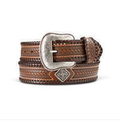 Ceinture Whip Stitch Concho