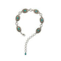 Ceinture Chaîne Concho turquoise