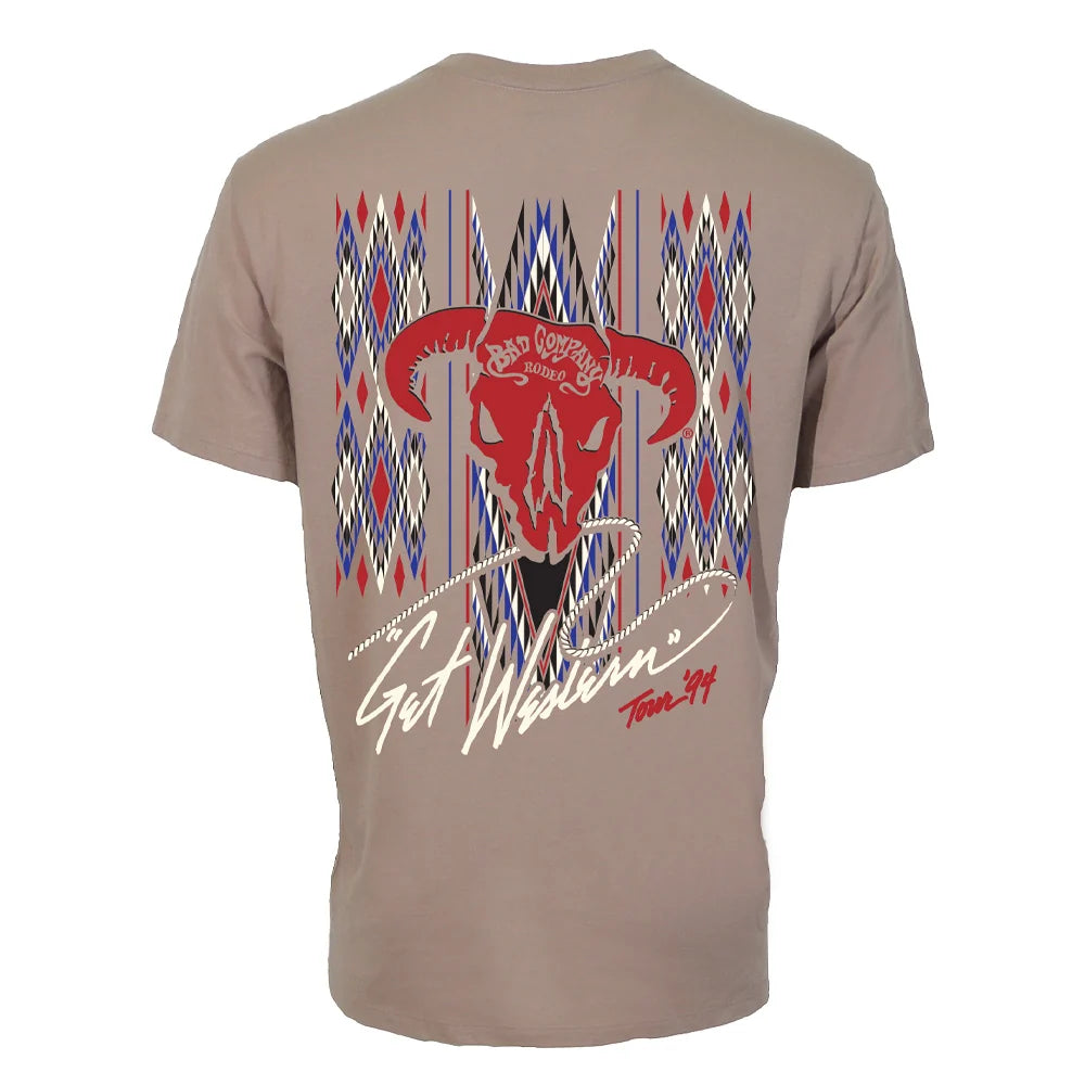 Chandail Bad Company Get Western - Beige taupe - Homme