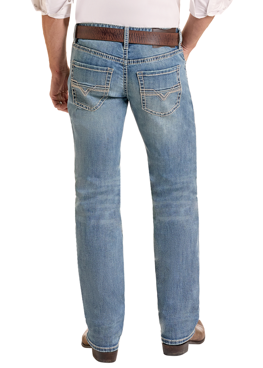 Jeans Rock & Roll Denim Pistol Straight homme - vue avant