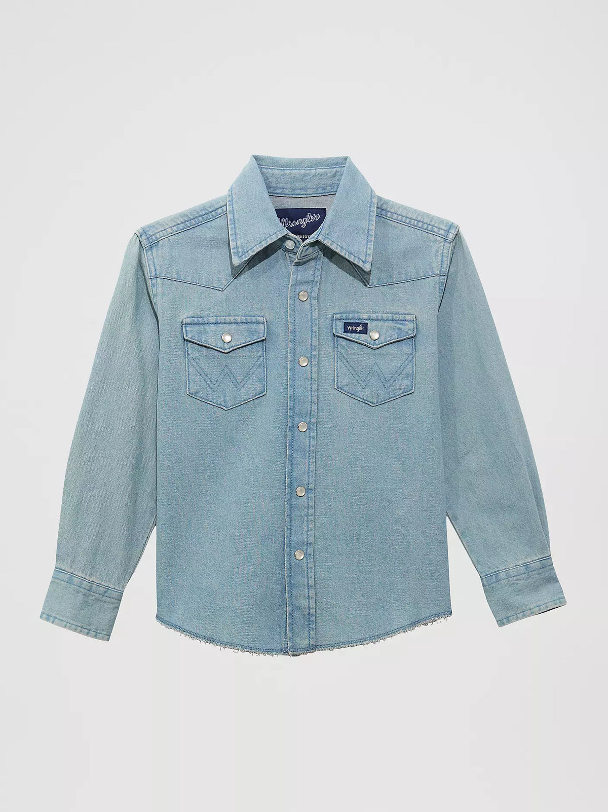 Chemise western Wrangler Cowboy Cut – Denim – Enfant