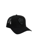 Casquette trucker Country Liberty noire ton sur ton