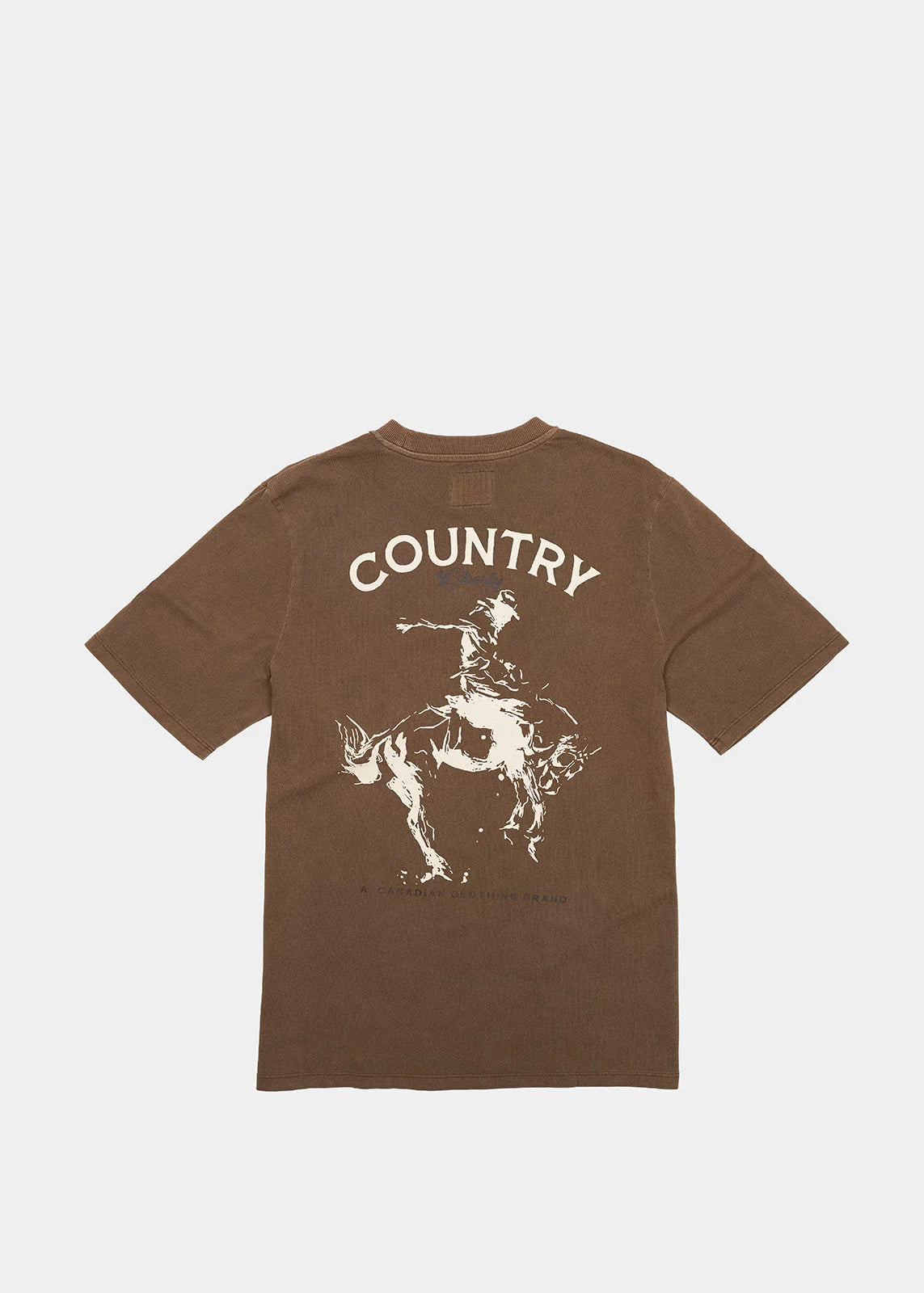 T-shirt brown Saddle