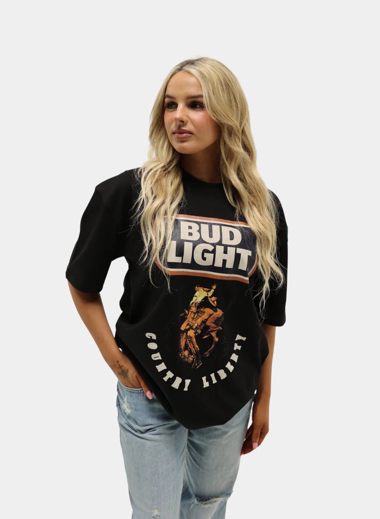Bud Light Rodeo Black Hoodie