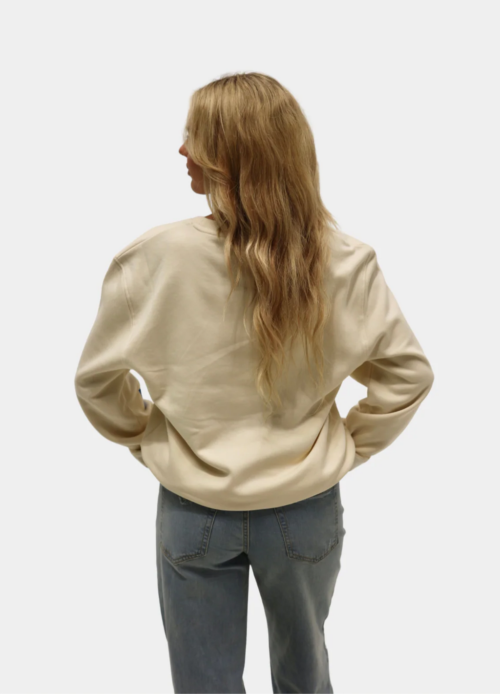 Crewneck « Bud Light » naturel