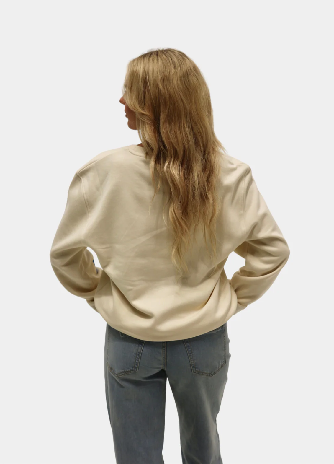 Crewneck « Bud Light » naturel