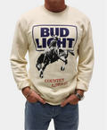 Crewneck « Bud Light Rodeo » crème