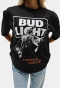 T-shirt « Bud Light Rodeo » noir