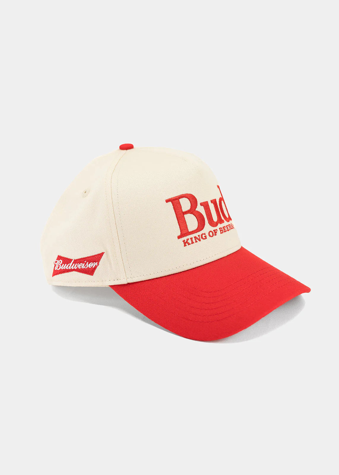 Casquette Bud Two-Tone Rouge