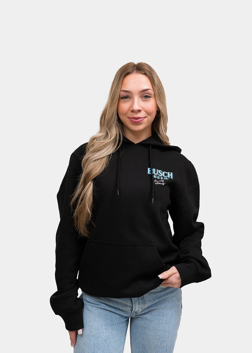 Busch black hoodie
