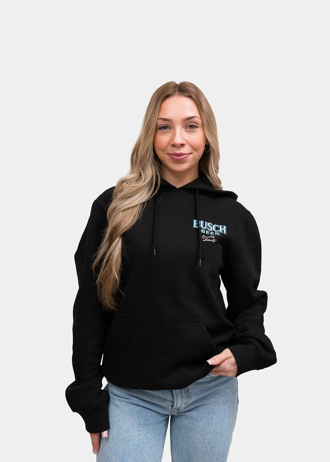 Busch black hoodie