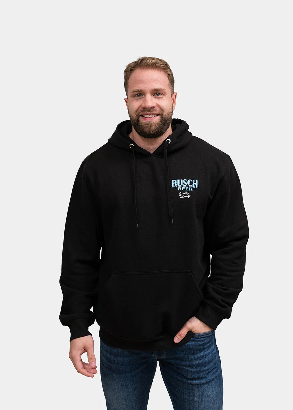 Busch black hoodie