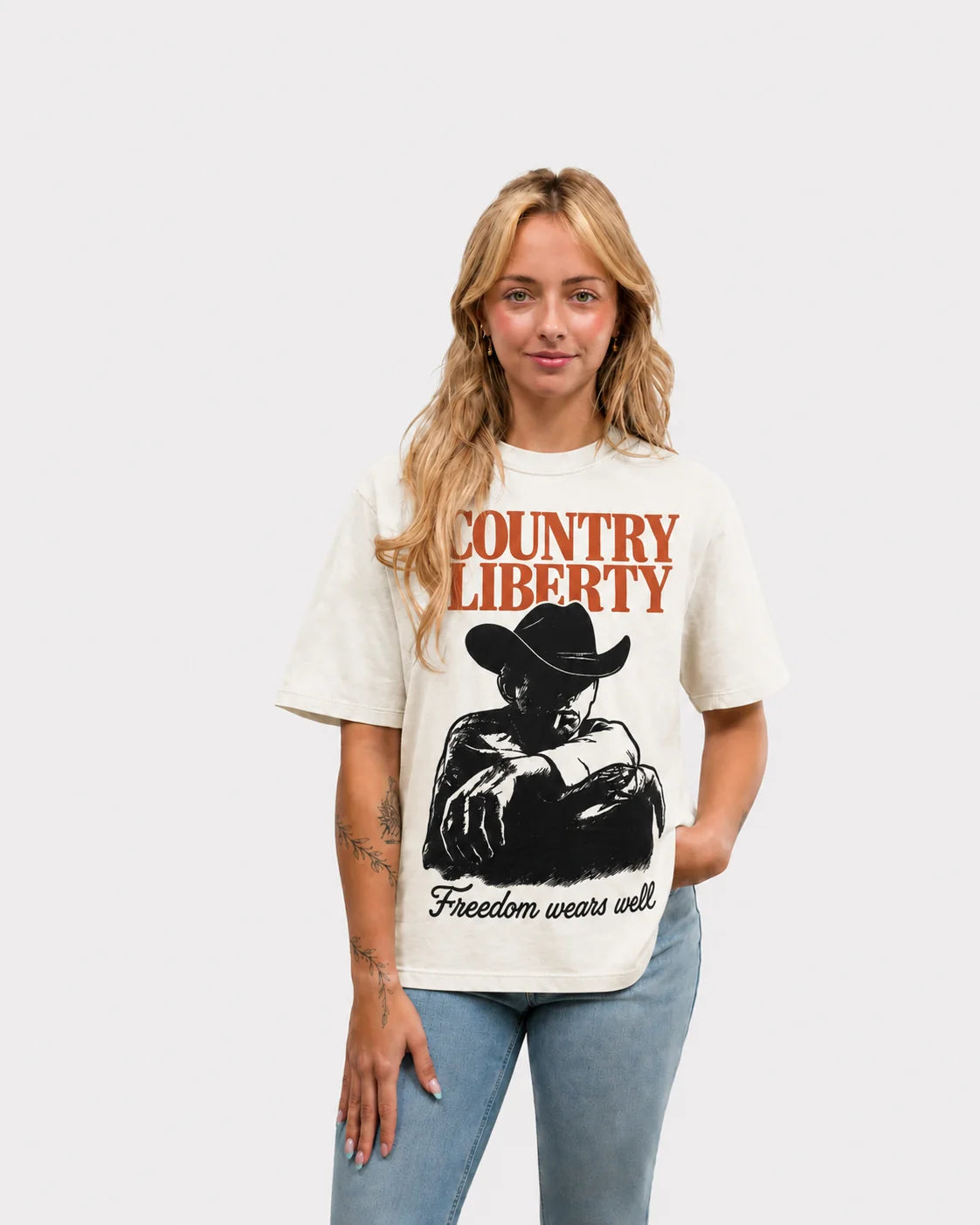 T-shirt Naturel freedom wears