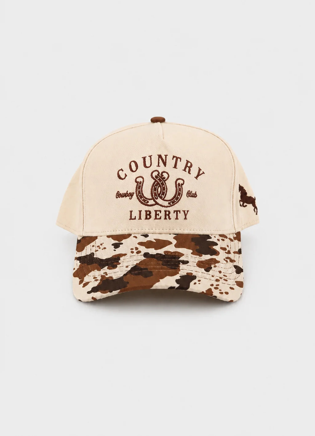 Cream and Camo "Country Liberty Realtree" Cap