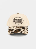 Casquette Ranch Bound – Naturel/Imprimé vache