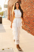 Robe blanche dentelle