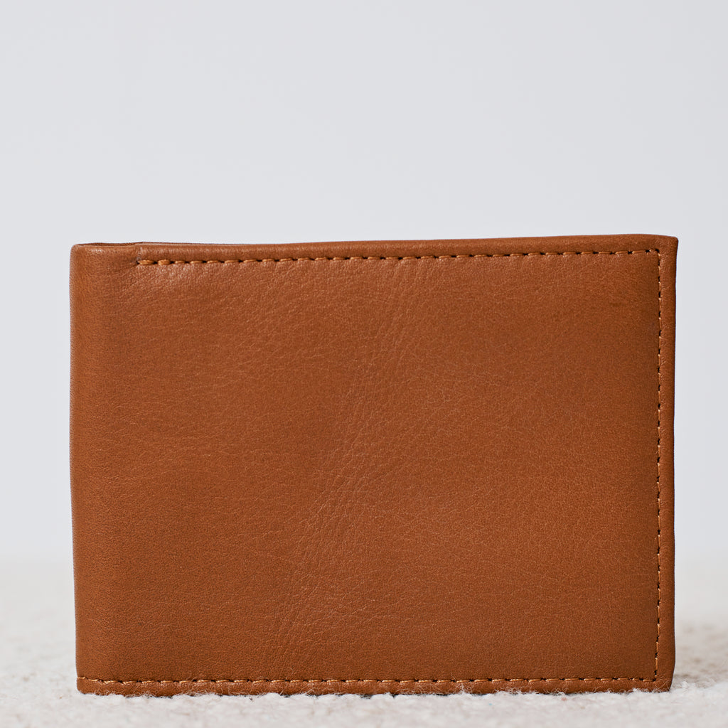 Portefeuille homme en cuir véritable – Classic Brown