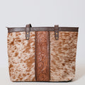 Sac à main western en poil embossé