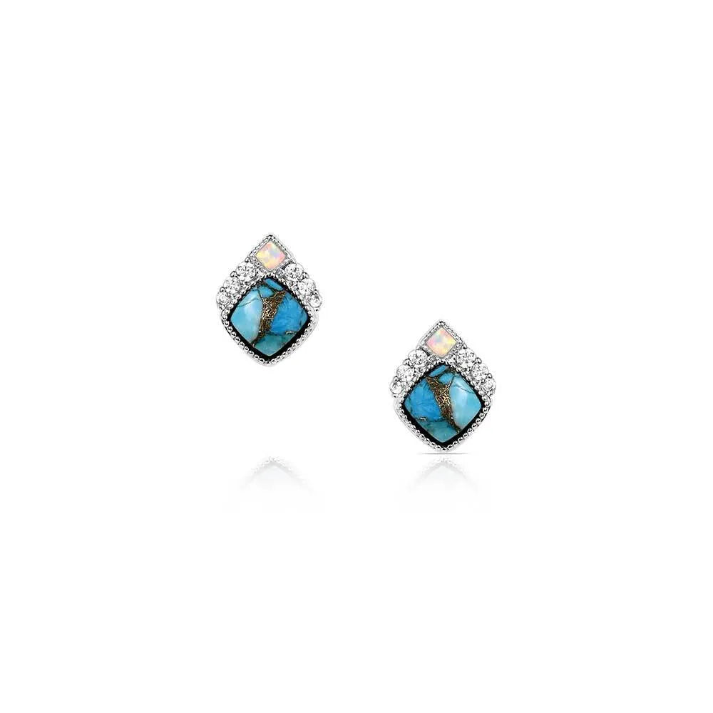 Boucles d'oreilles Crowned Glacier