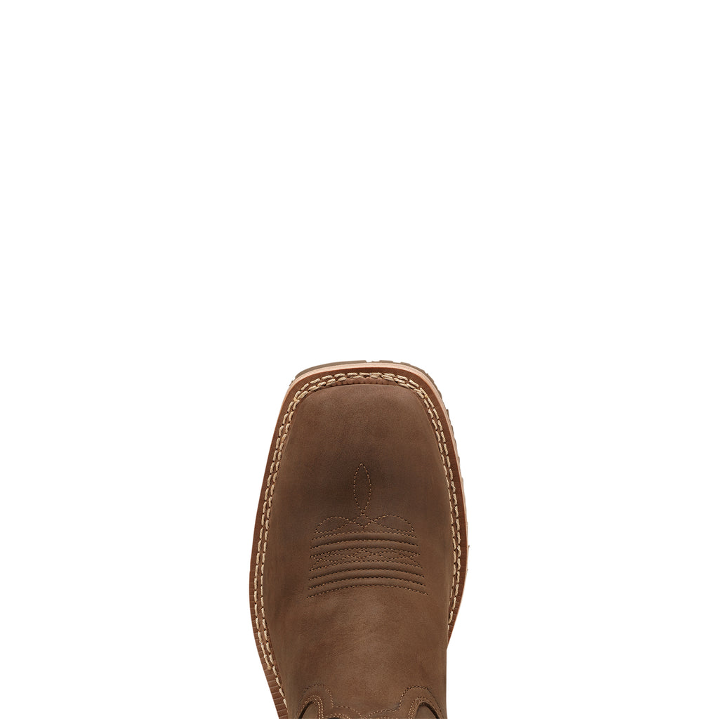 Ariat Hybrid Rancher Homme – Oily Distressed Brown (Botte Ranch Waterproof)
