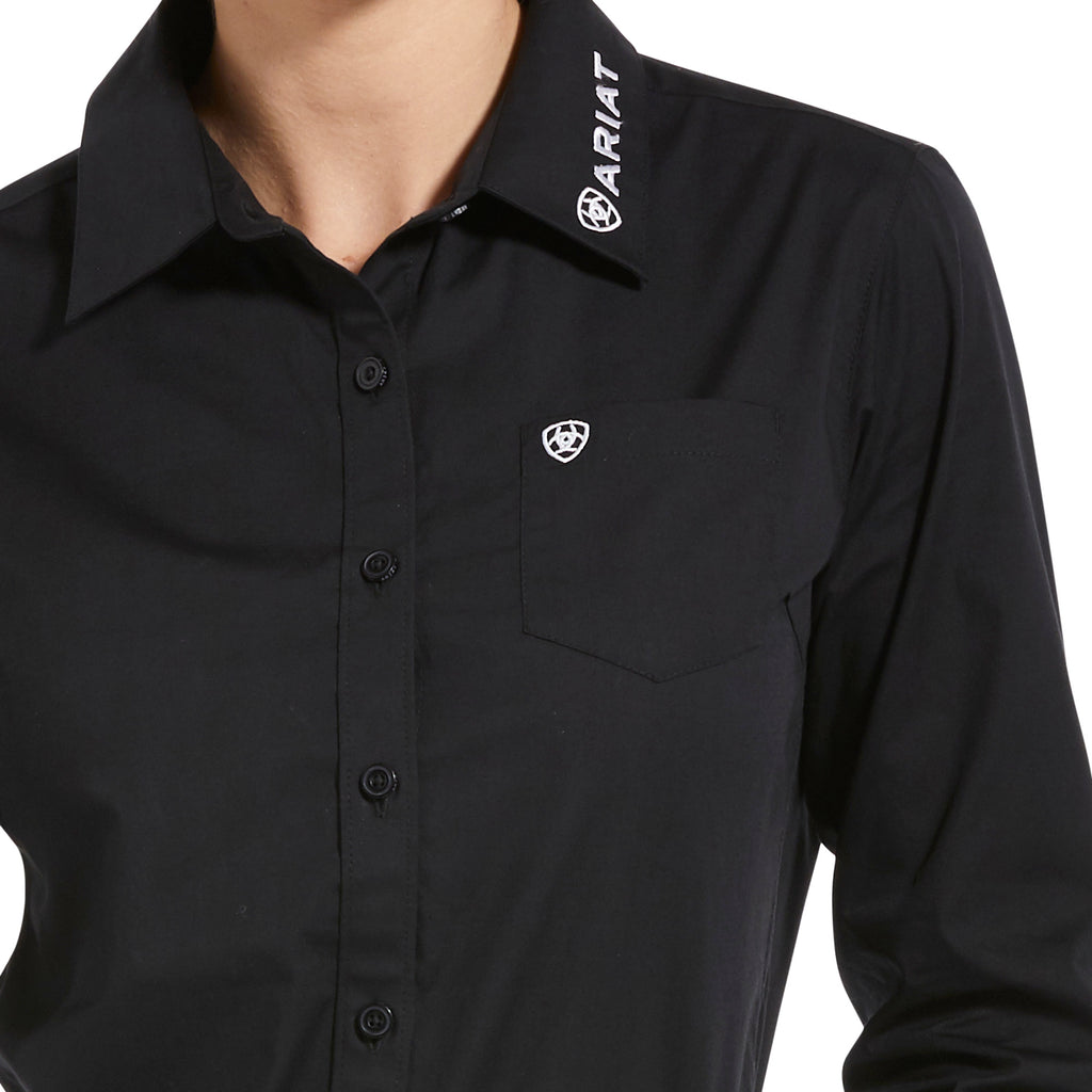 Chemise Ariat Femme – Team Kirby Stretch Black