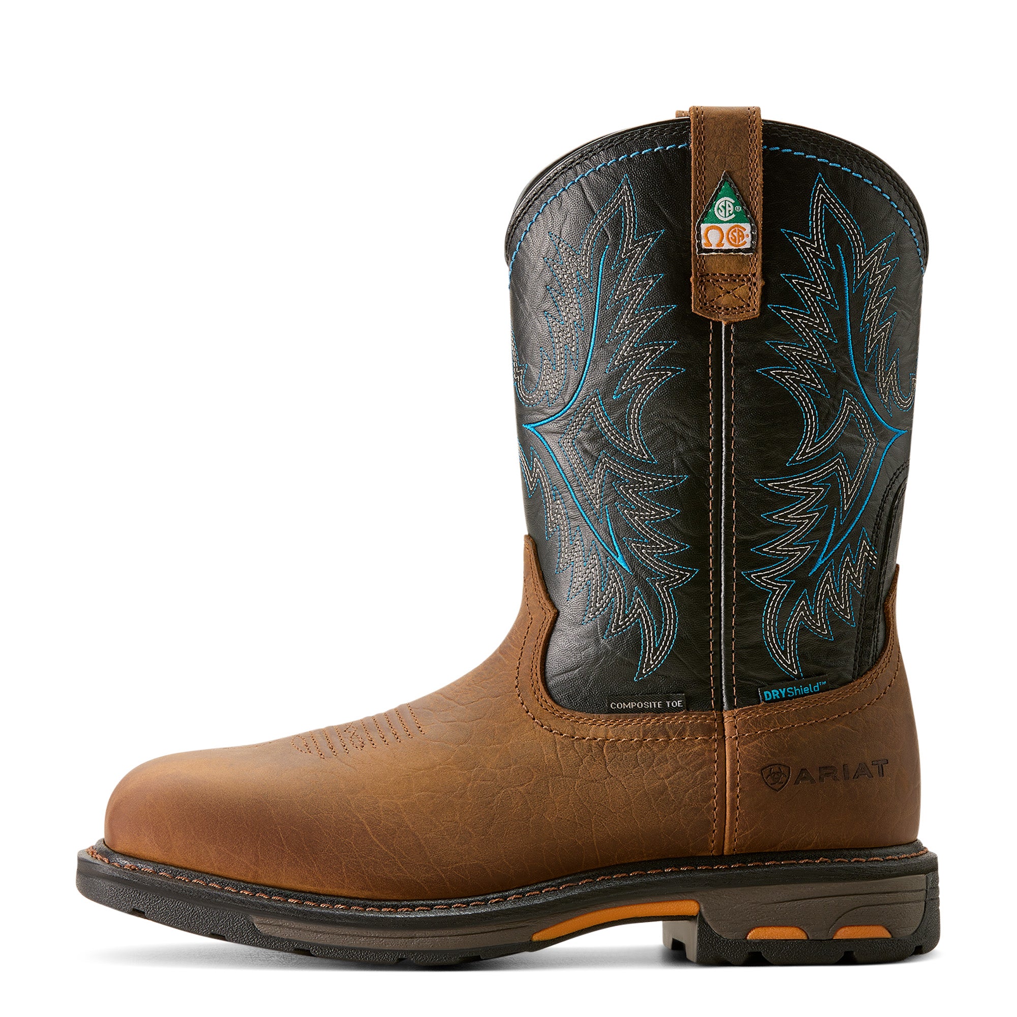 Ariat WorkHog® Homme – Tumbled Bark / Twilight (Botte de Travail Composite)