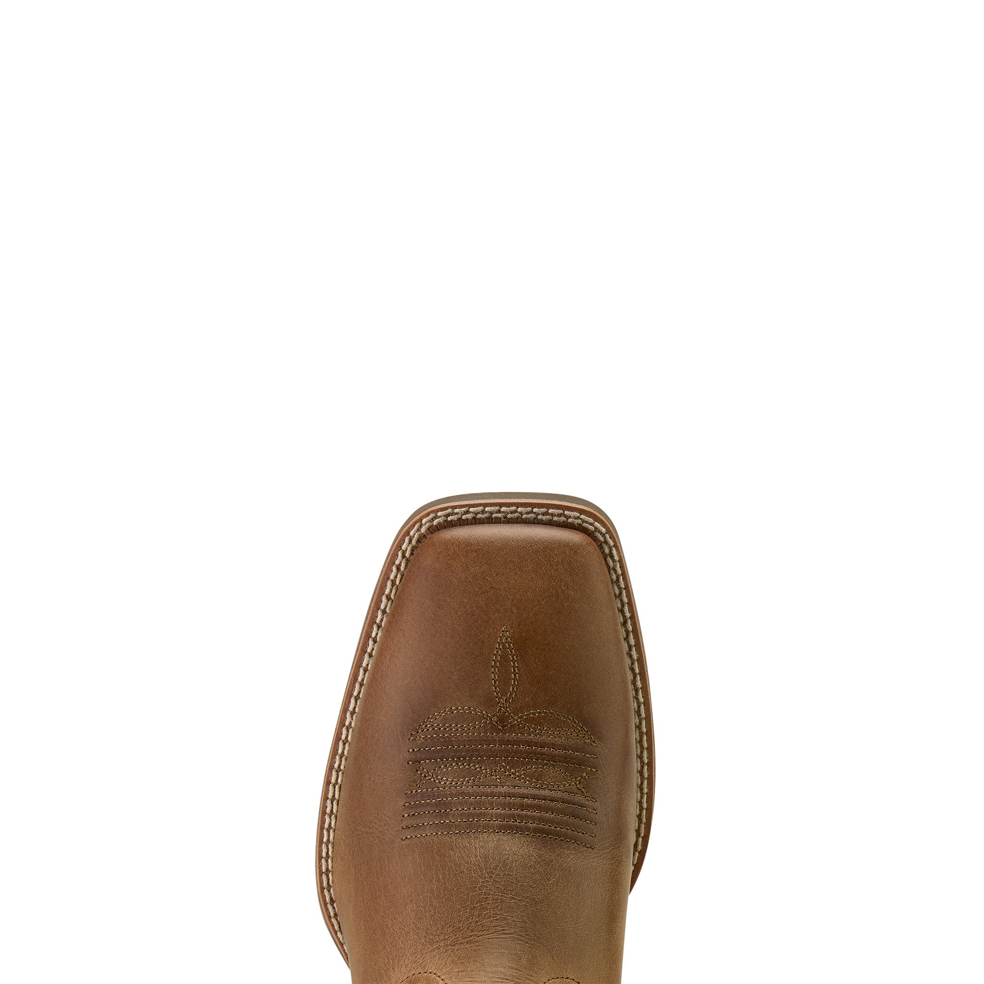 Ariat Sport Steer Skull Homme – Sandstorm / Bitter Chocolate (Botte Cowboy)