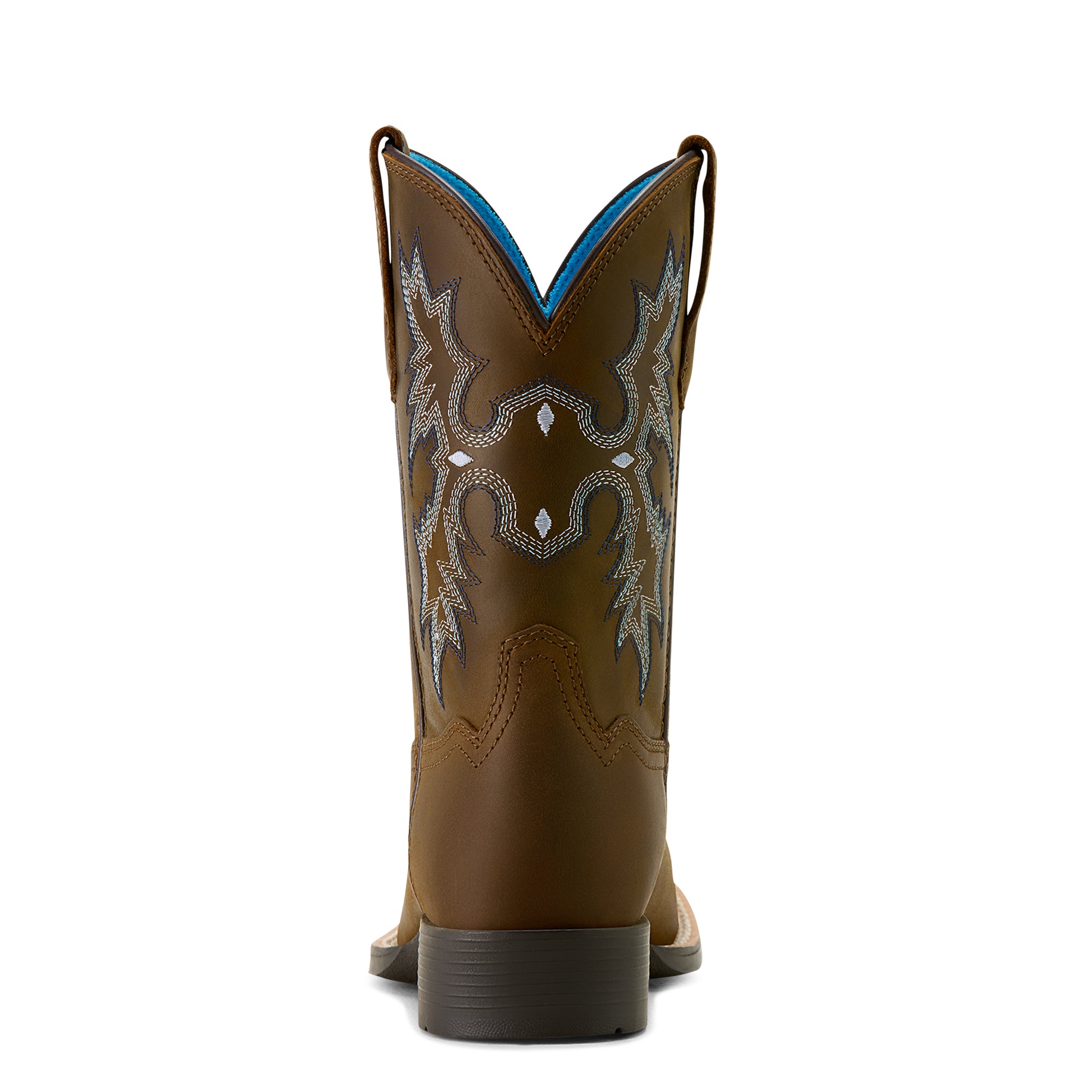Botte Ariat Enfant – Tombstone Distressed Brown (Bout carré large)