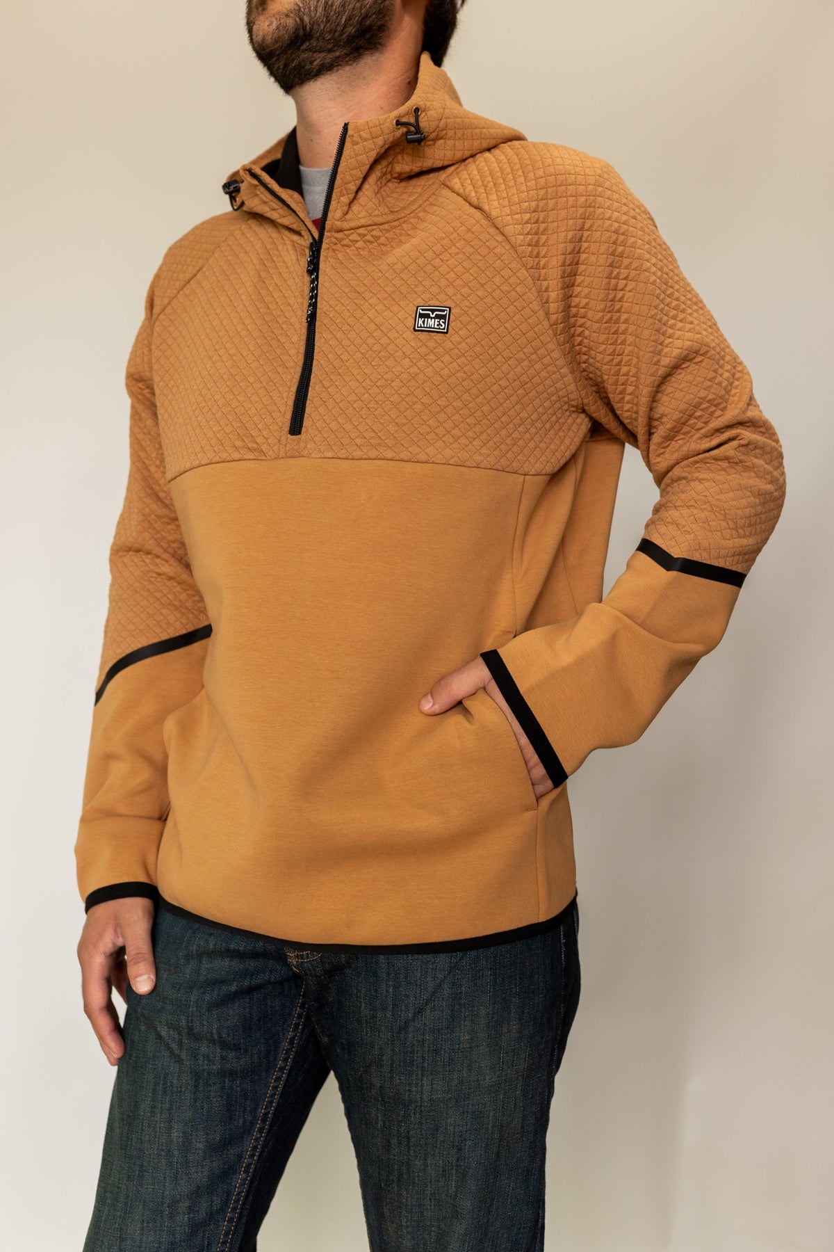 Chandail à capuchon demi-zip Frayser Kimes Ranch pour homme - vue 2