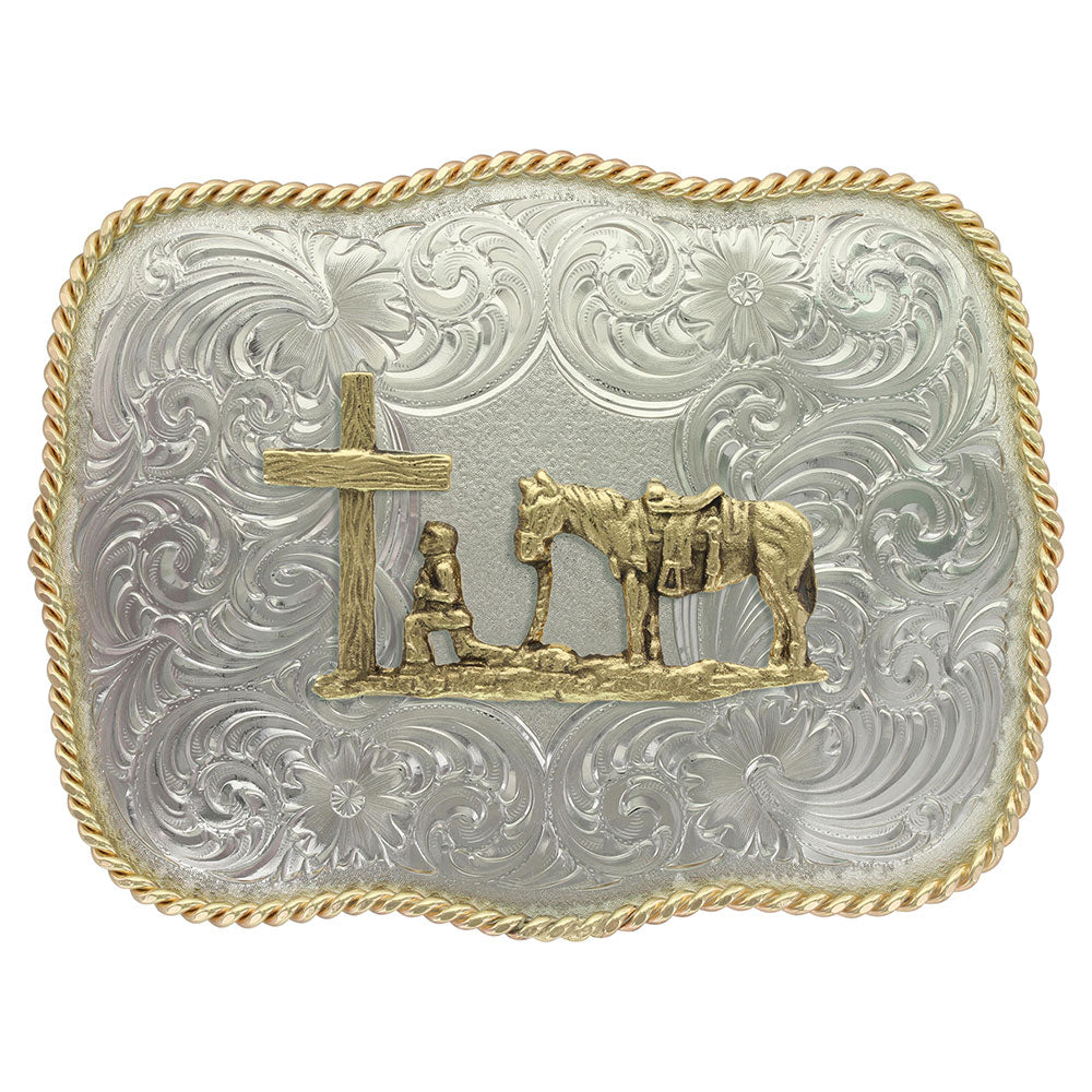 gold belt buckle