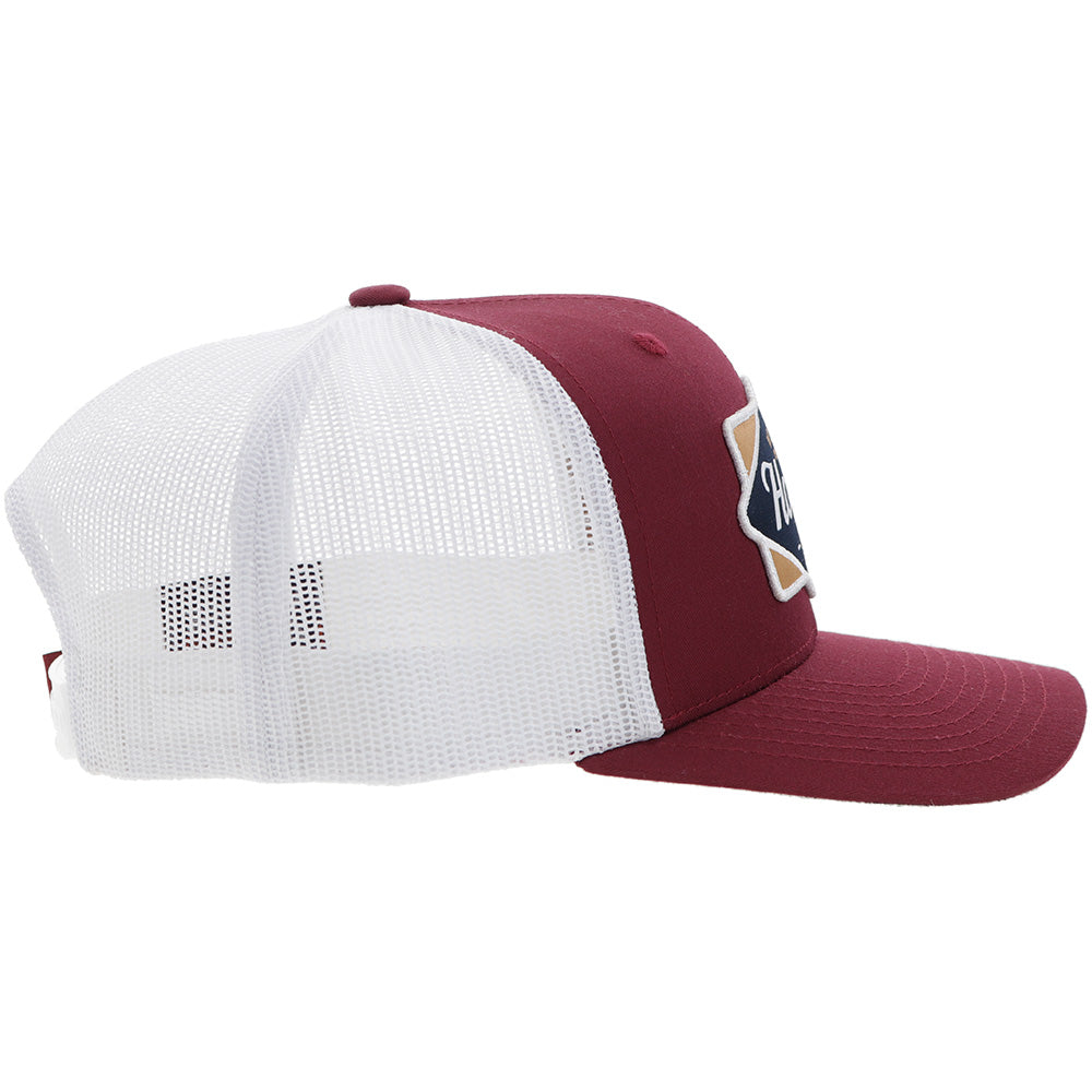 Casquette Hooey Diamond - Rouge / Blanc - vue 5