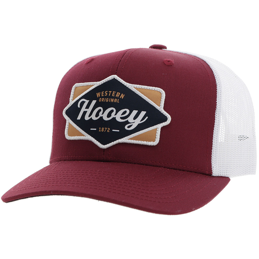 Casquette Hooey Diamond - Rouge / Blanc