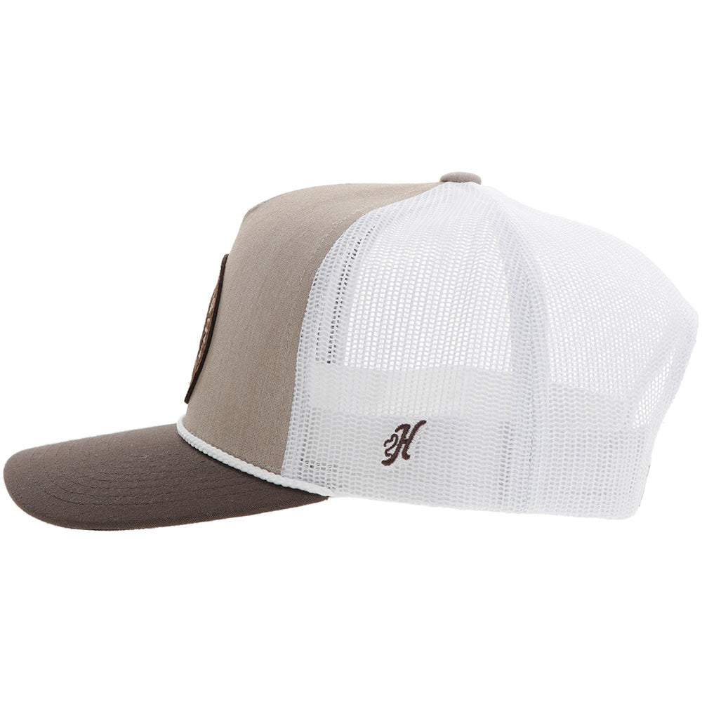 Casquette Hooey Quanah - Beige / Blanc - vue 3
