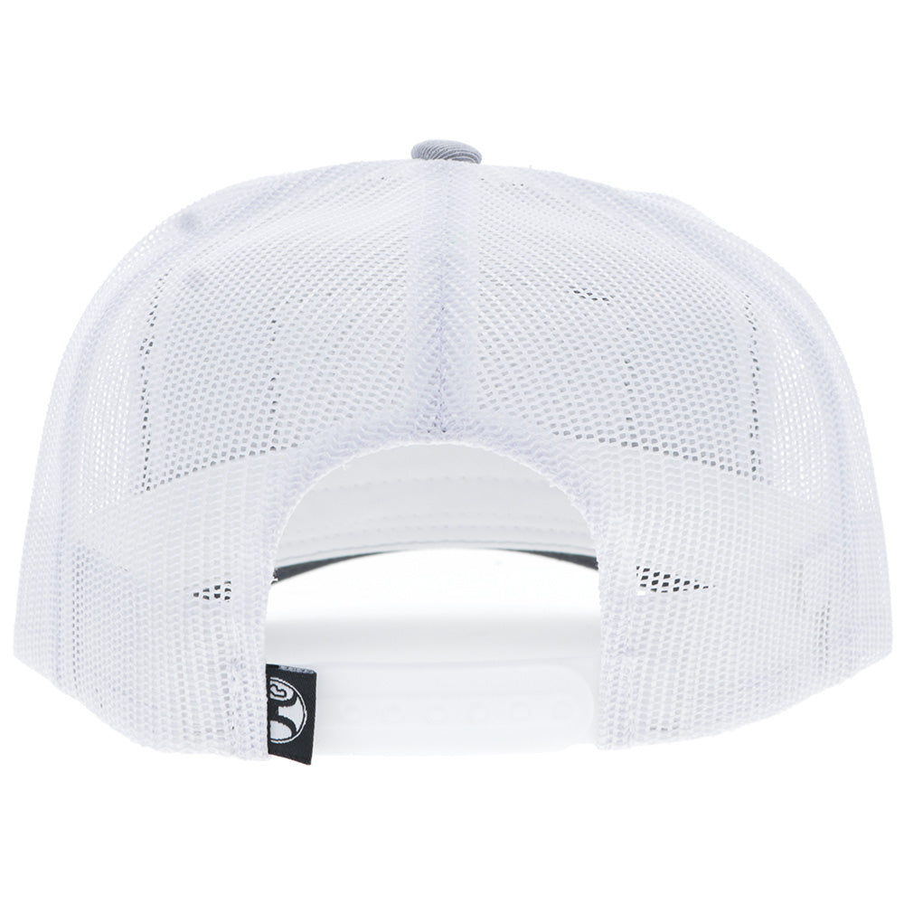 Casquette Hooey Rank Stock - Gris / Blanc - vue 2