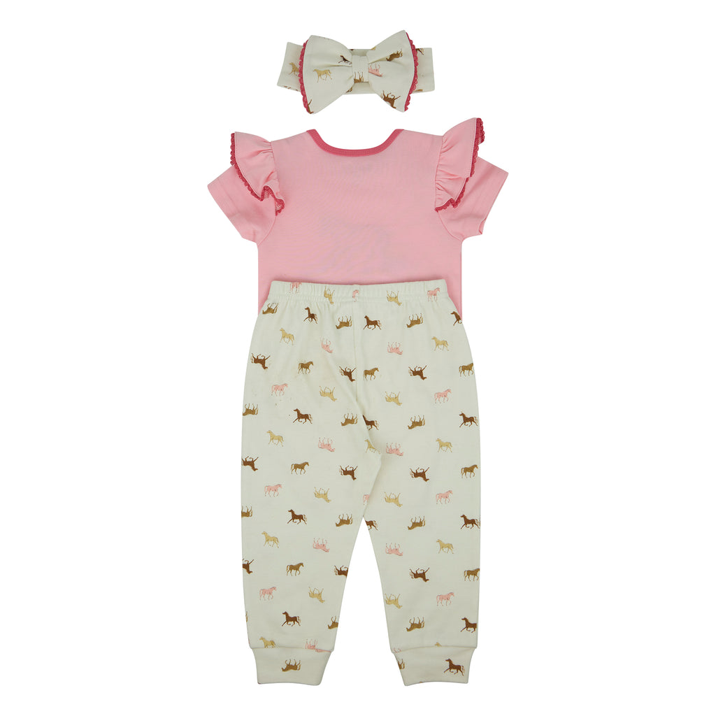 Ensemble jogger Pink Horse
