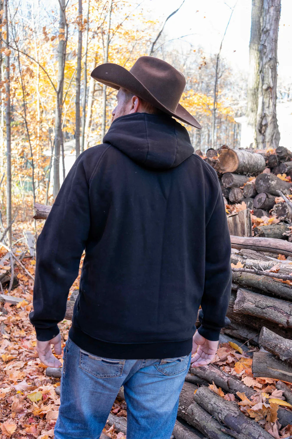 Hoodie Shack Story Aztec Noir