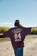 T-shirt I Love Country Music – Café