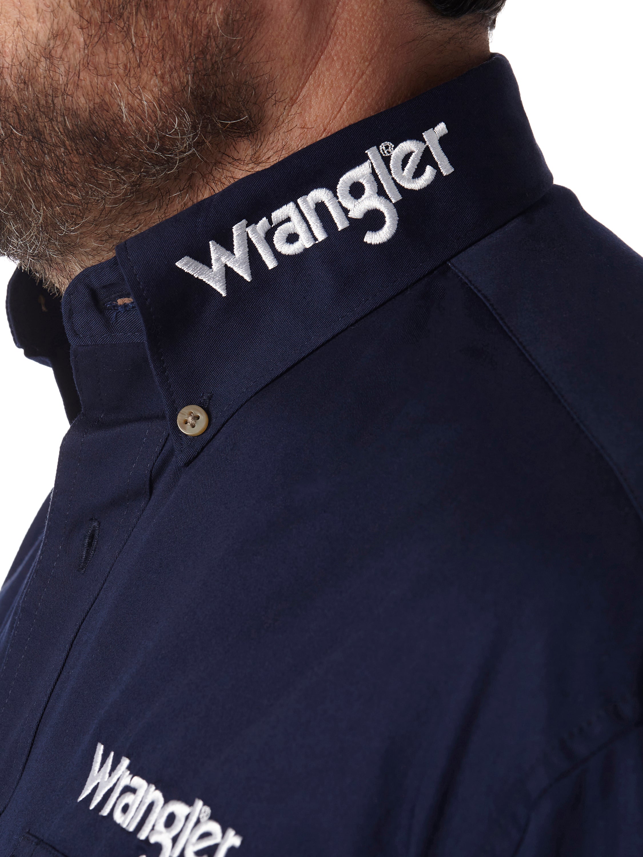 Wrangler® Logo Long Sleeve Shirt