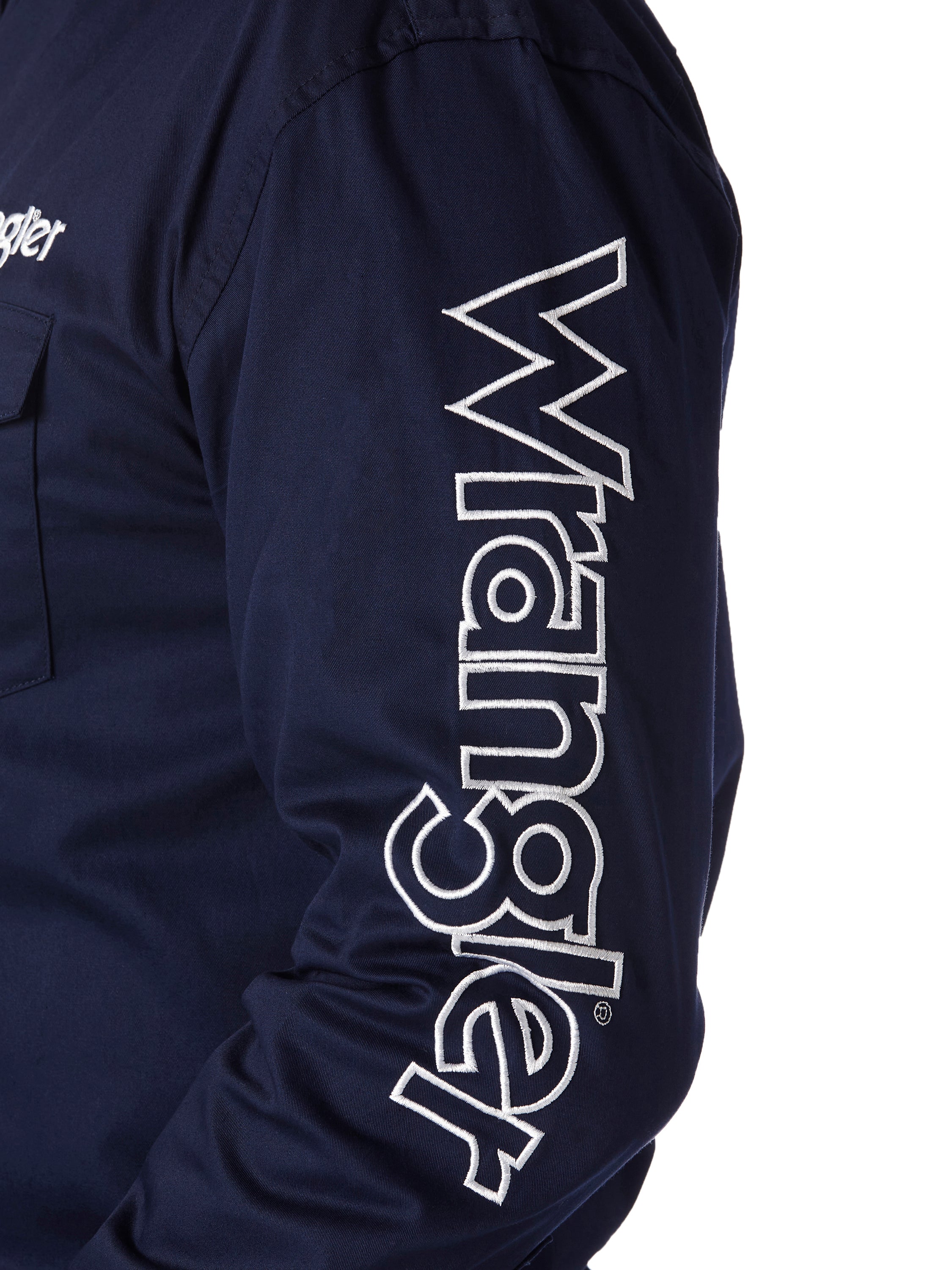 Wrangler® Logo Long Sleeve Shirt