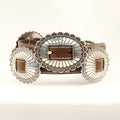 Ceinture Oval Concho