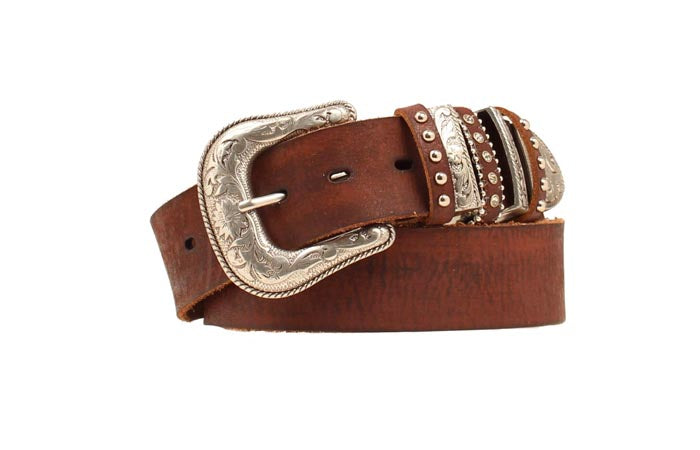 Ceinture Croco Distressed