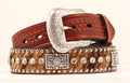 Ceinture Calf Hair Rhinestone