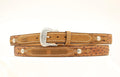 Ceinture Ostrich Overlay
