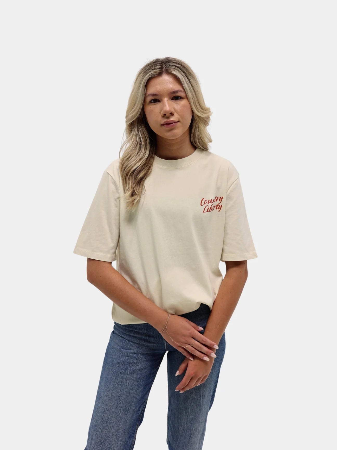 T-shirt Outlaw – Naturel