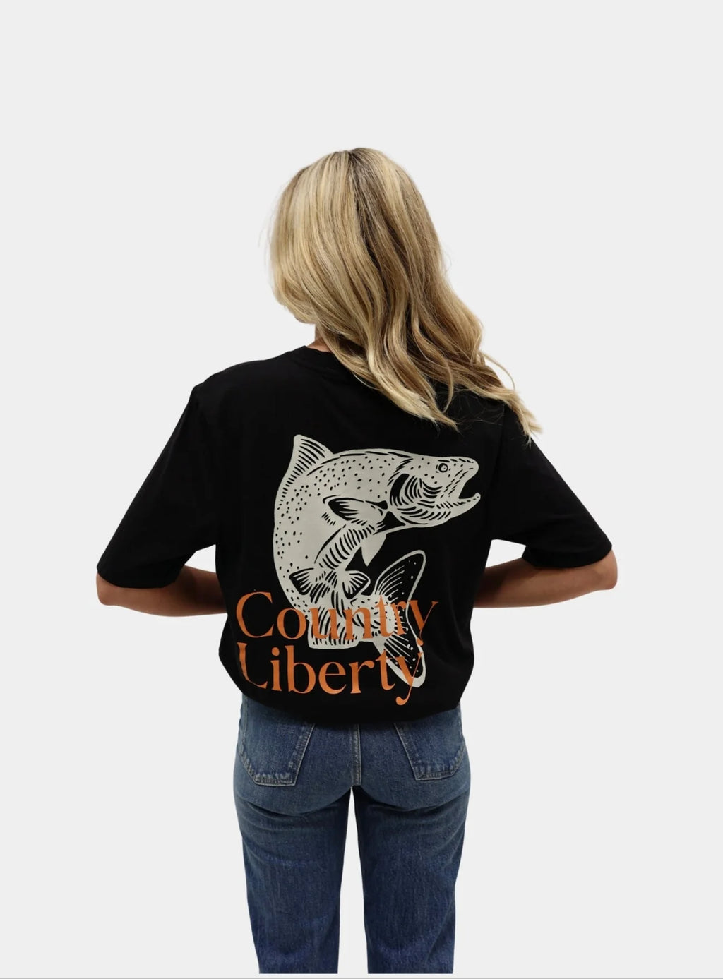 T-shirt Rustic Reel – Noir